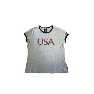 Roots USA 2004 Olympic Team T-Shirt Size Large